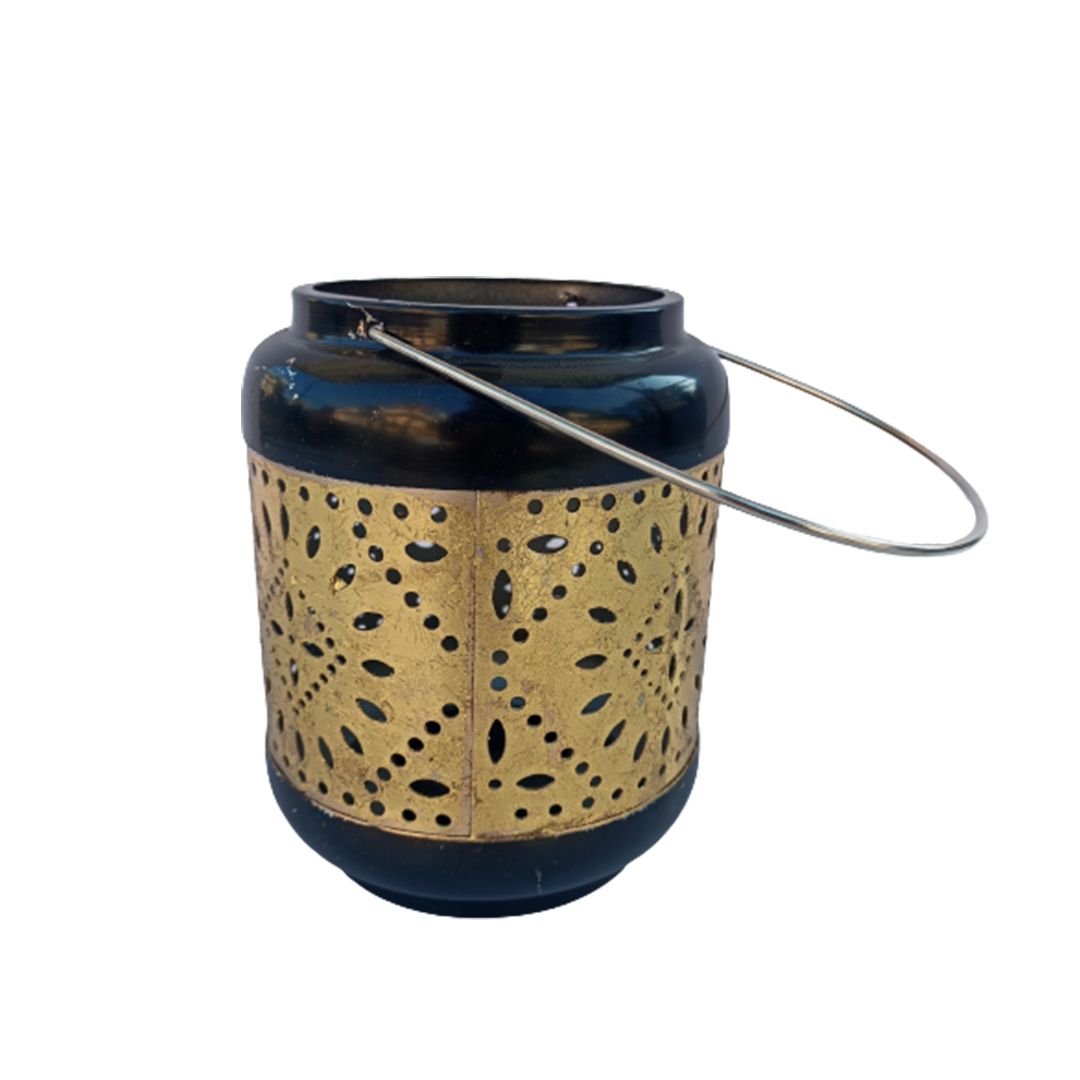 Black and Golden Hanging Candle Holder SH-1560