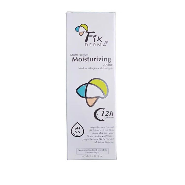 Fix Derma Moisturizing Lotion Non-Comedogenic & Non-Greasy 150Ml