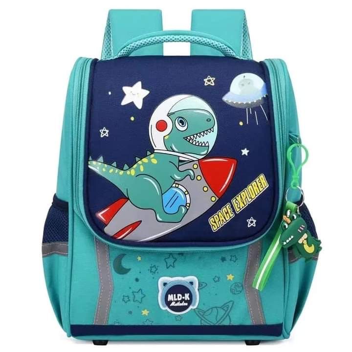 Dino Print School Bagpack for Kids