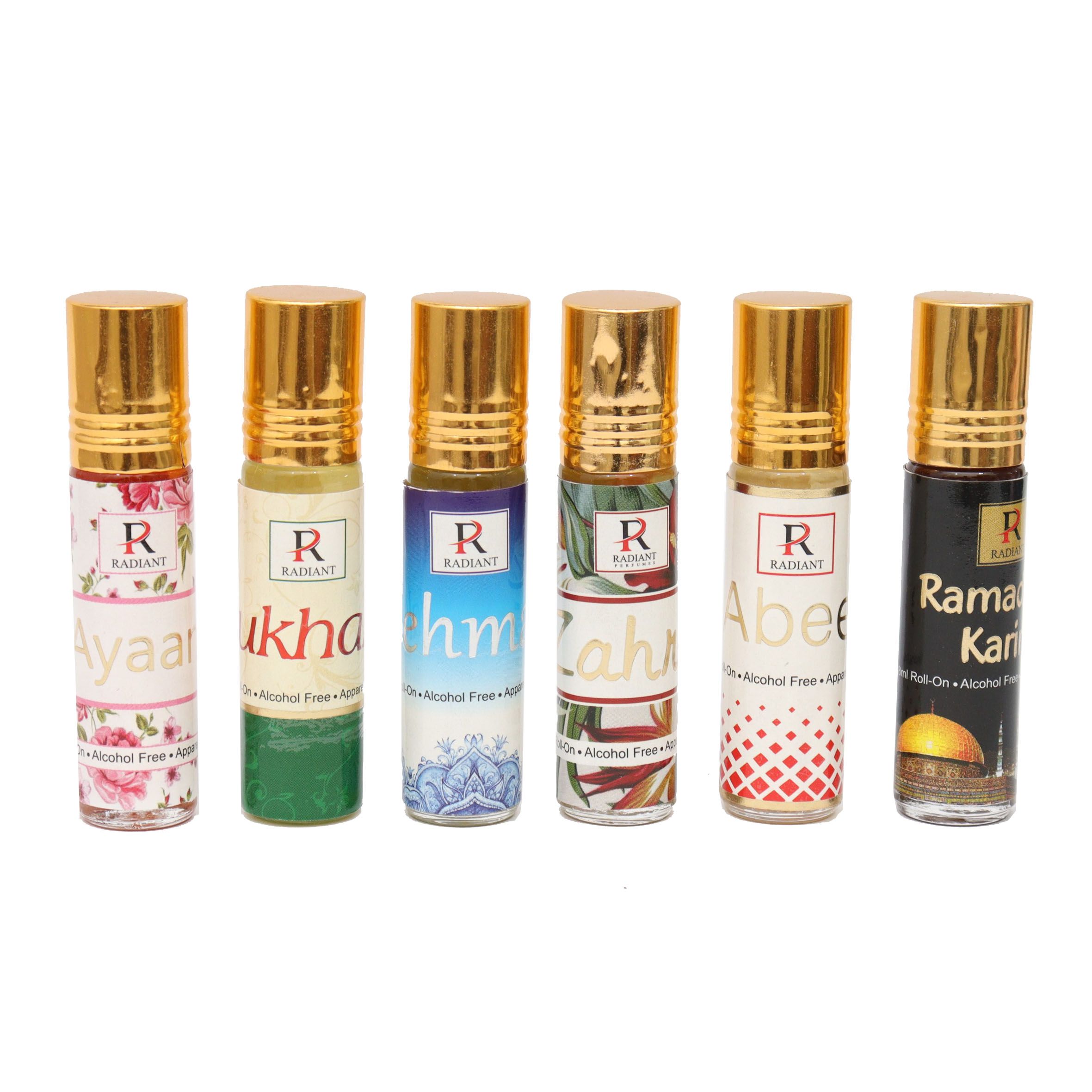 Radiant Premium Roll-On Apparel Perfume 8ml – Long-Lasting Portable Fragrance for Clothing & Skin 100Gm