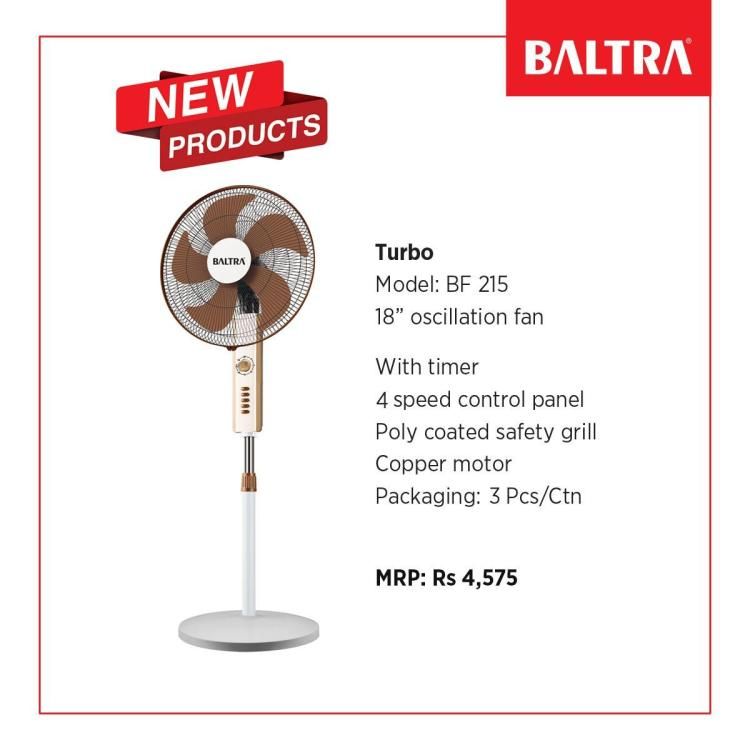 Baltra Turbo Stand Fan BF 215