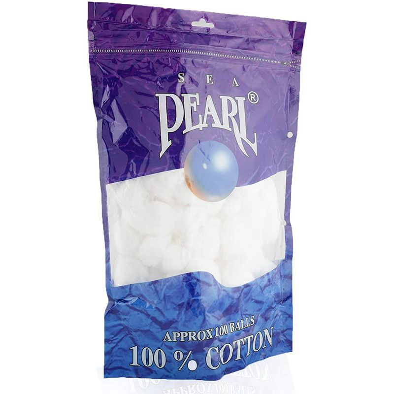 Pearl Cotton Balls 100 Pcs