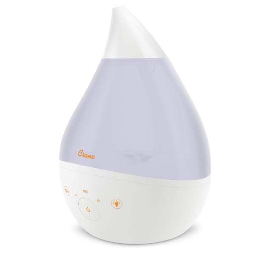 Electronic Ultrasonic Cool Mist Humidifier Drop 2.0 White(EE-5306W)