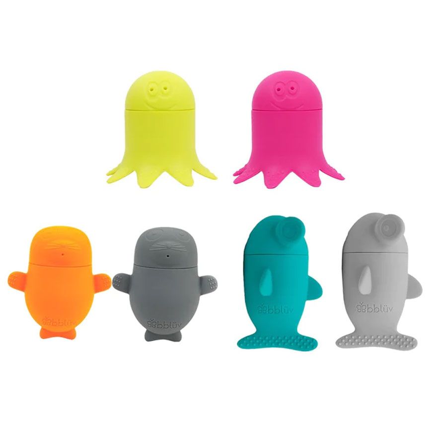 BBlüv - Büddies - Interchangeable Silicone Bath Toys B0152