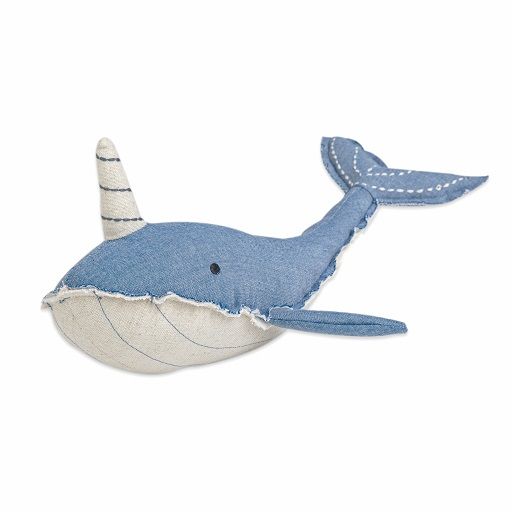 Crane baby BC-130PT, Caspian Narwhal Plush Toy