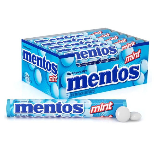 Mentos Mint Stick  Mint Flavor 37Gm (24 Pcs)