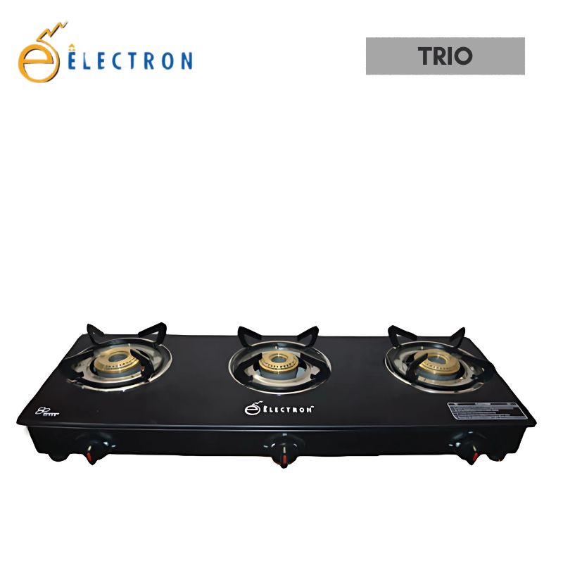 Electron 3 Burner Gas Stove TRIO