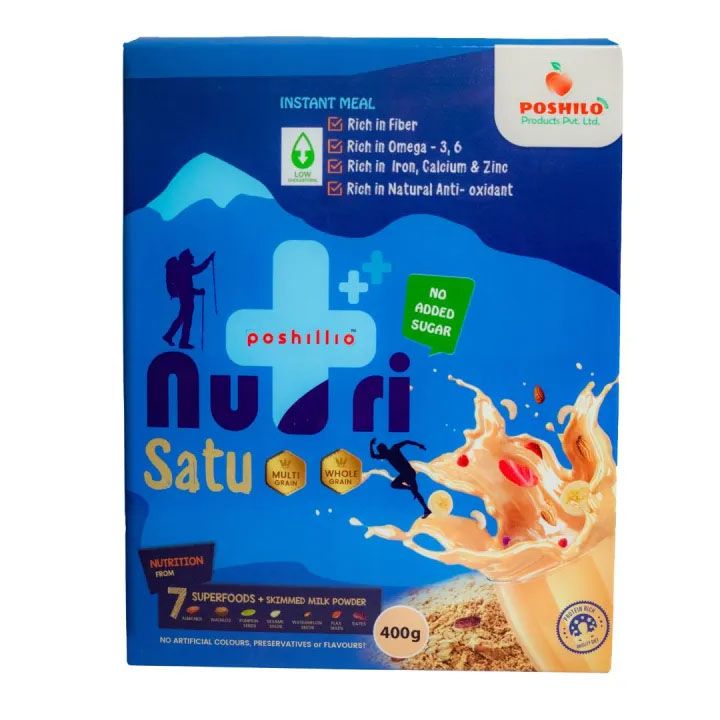 Poshilo's Nutri+ Satu 400Gm