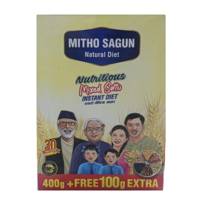 Mitho Sagun Nutritious Mix Sattu 400+100Gm