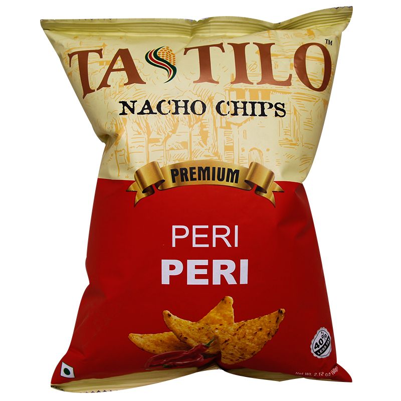 Tastilo Nachos Chips Peri Peri 60gm