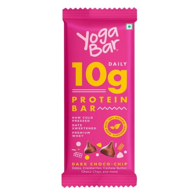 Yoga Bar 10G Protein Bar  Choco Chip 50Gm