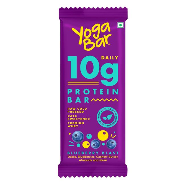 Yoga Bar 10G Protein Bar Blueberry Blast 50Gm