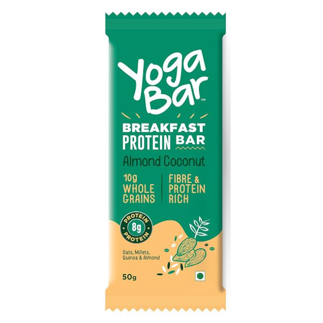 Yoga Bar Breakfast Bar Almond Coconut 50Gm