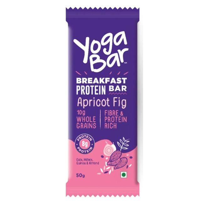 Yoga Bar Breakfast Bar Apricot Fig 50Gm