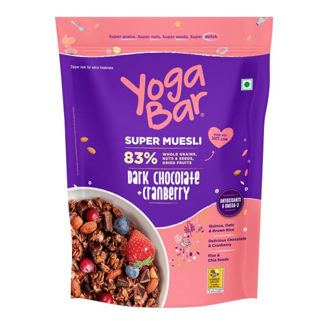 Yoga Bar Muesli Dark Chocolate Cranberry 700Gm