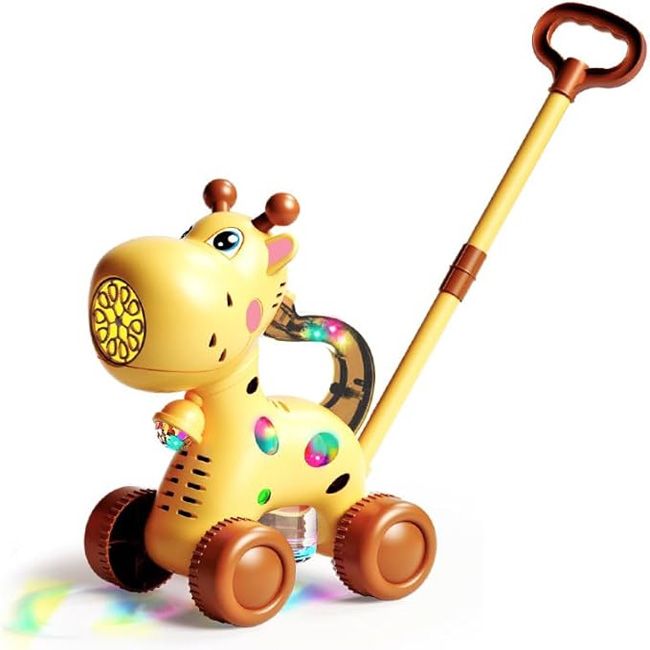 Giraffe Bubble Machine