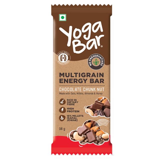 Yoga Bar Snack Bar Chocolate Chunk Nut 38Gm