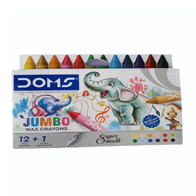 Doms Jumbo Wax Crayons