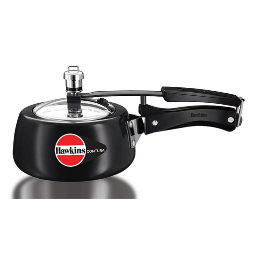 Hawkins Black Contura 2Litre Pressure Cooker CB20