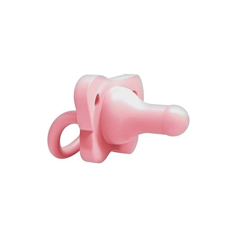 Dr Brown's HappyPaci Silicone One Piece Pacifier 0-6m Pink, PS11017-INTL-MED