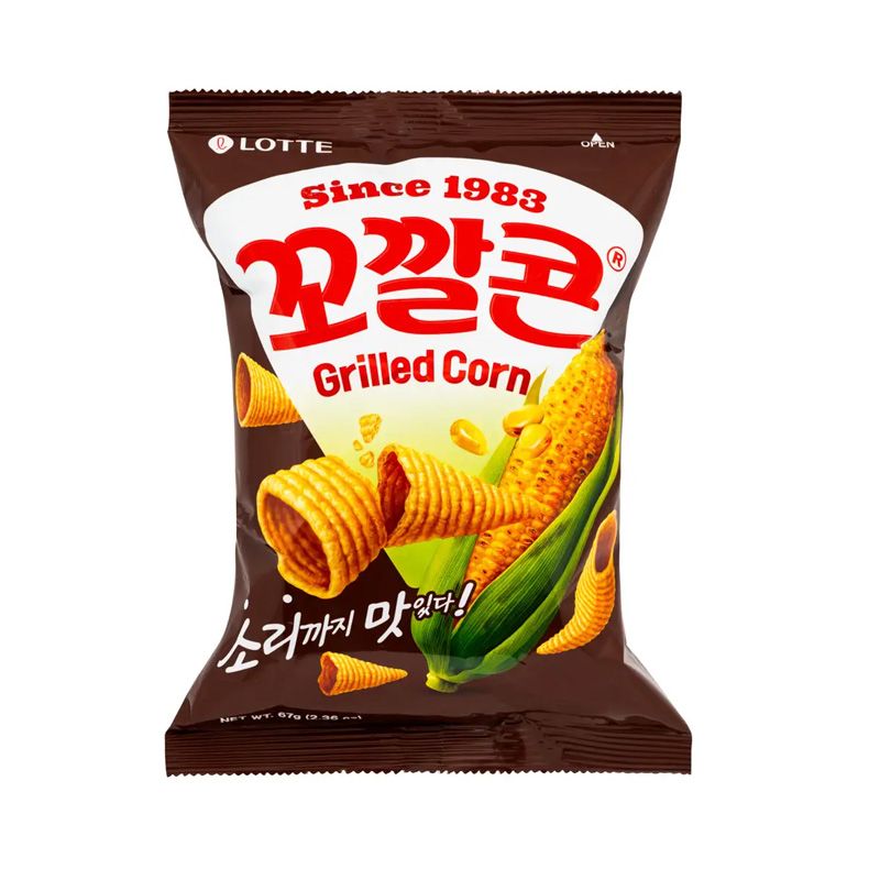 Lotte Korea Popping Grilled Corn 67Gm