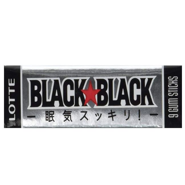 Lotte Black Black Stick Chewing Gum 13.5Gm