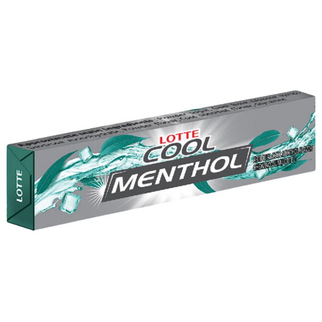 Lotte Cool Menthol Stick Chewing Gum 13.5Gm