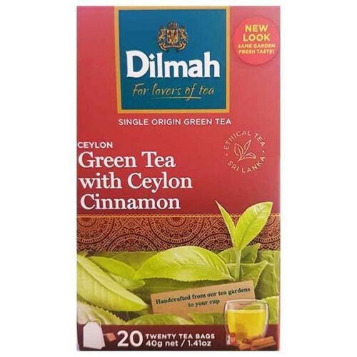 Dilmah Green Tea  Cinnamon 20Pcs