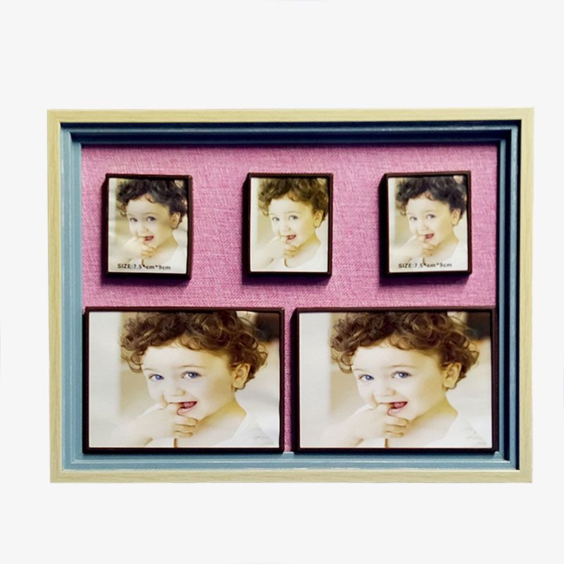 Magnetic Photo Frame Set of 5 Medium K-6-A8266