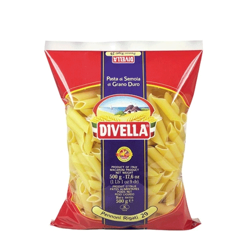 Divella Pasta 29 Pennoni Rigati 500Gm