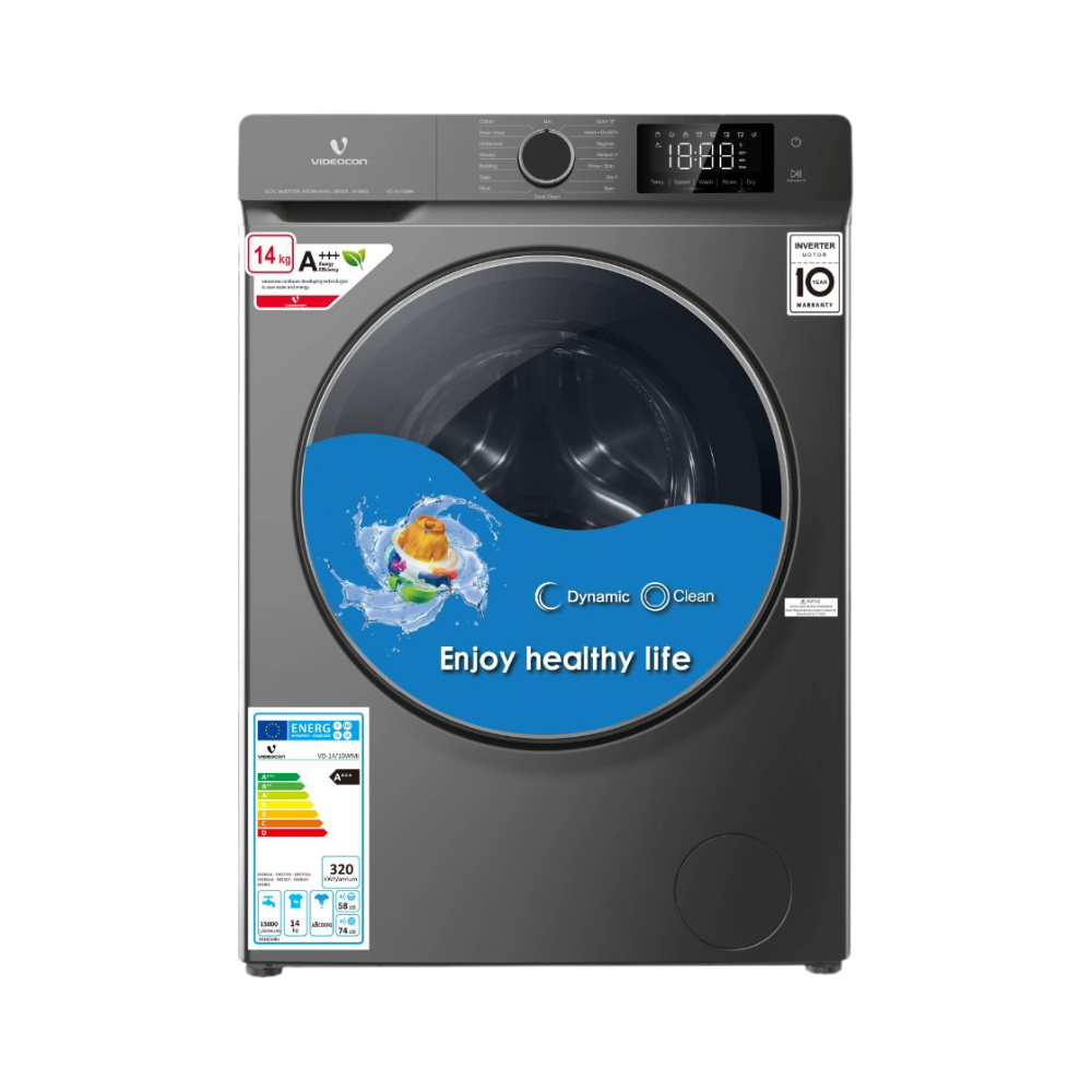 Videocon  14Kg Front Loading  Fully Automatic washing Machine