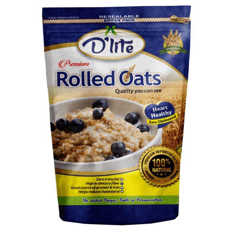 D'Lite Rolled Oats Pouch