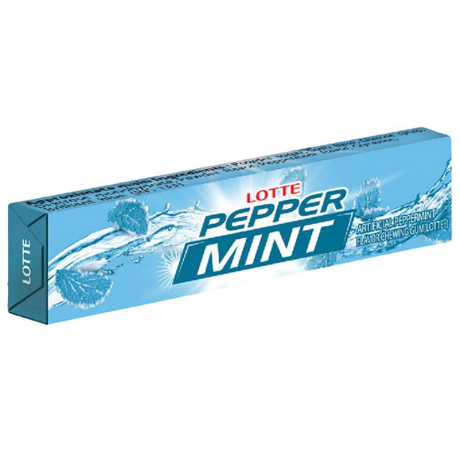 Lotte Peppermint Stick Chewing Gum 13.5Gm