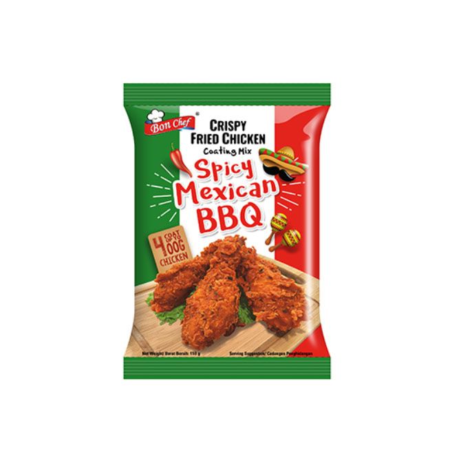 Bon Chef  Mix Spicy Mexican BBQ Fried Chicken Coating