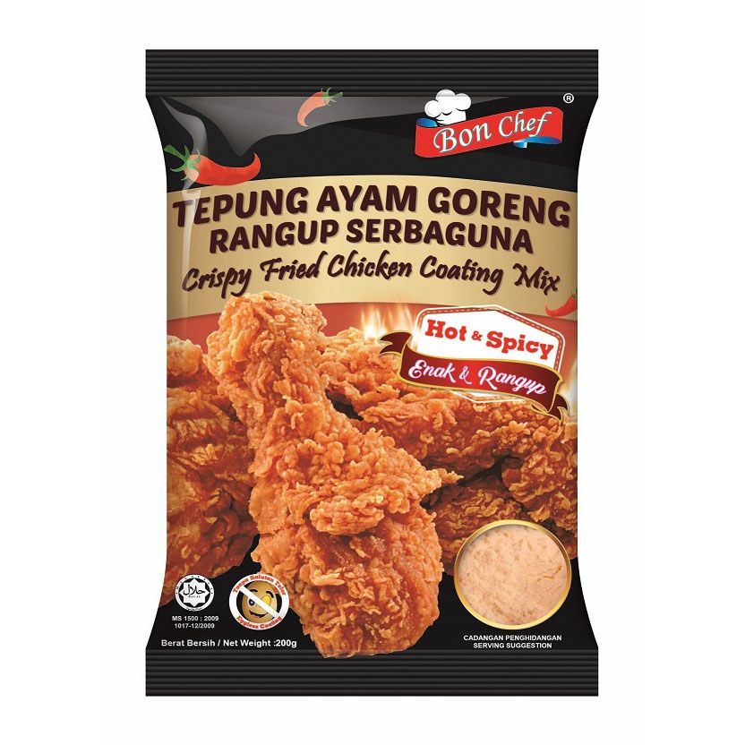 Bon Chef Hot & Spicy Fried Chicken Mix Coating