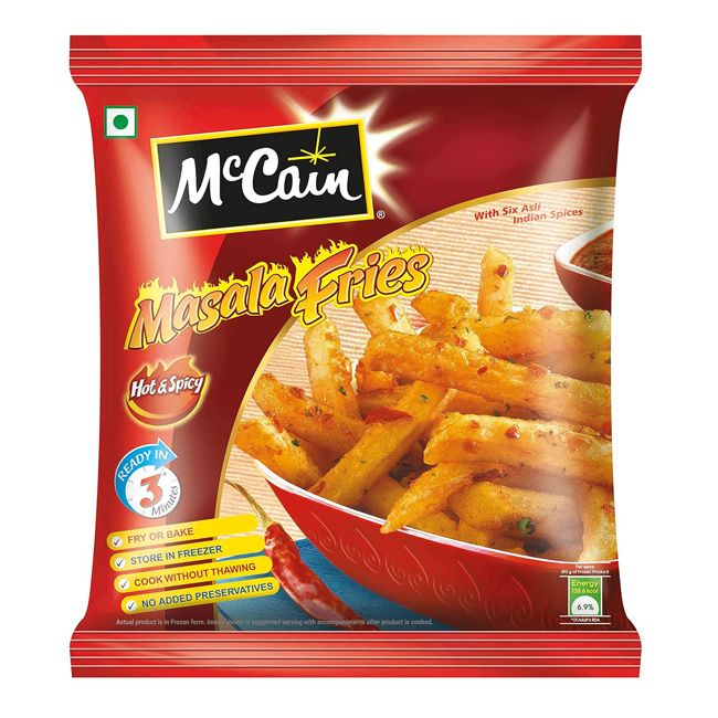 McCain Masala Fries Hot & Spicy 375Gm