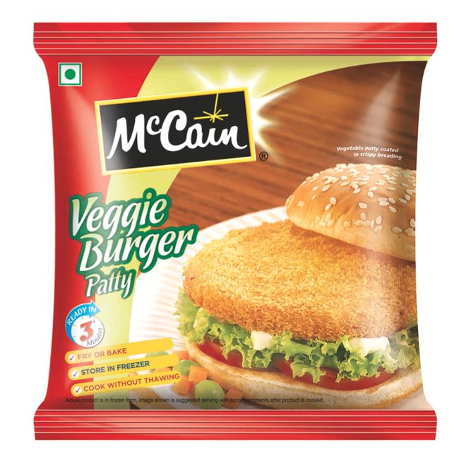 McCain Veggie Burger Patty 360Gm