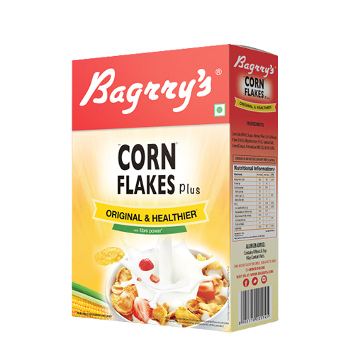 Bagrry's Corn-Flakes Original and Healthier Box 250Gm