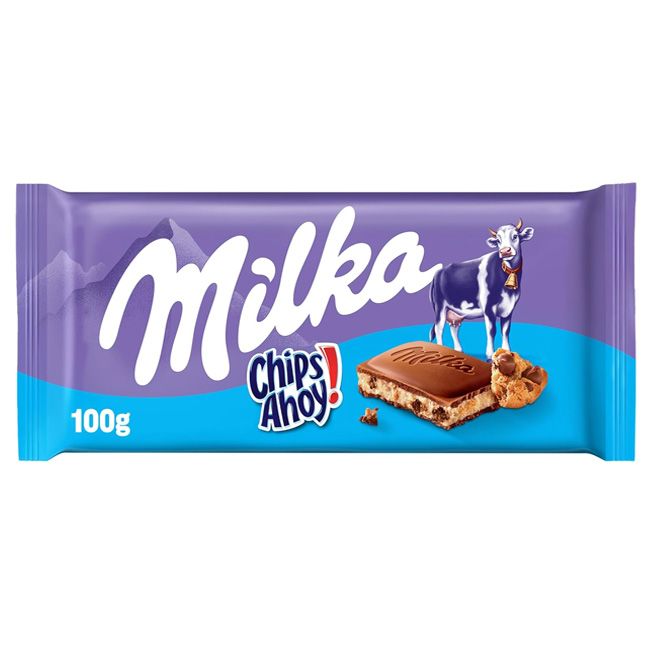 Milka Chips Ahoy Chocolate 100Gm