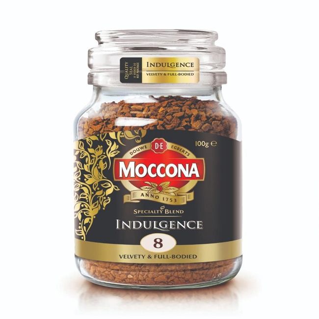 Moccona Indulgence Velvety 8 Coffee Jar 100Gm