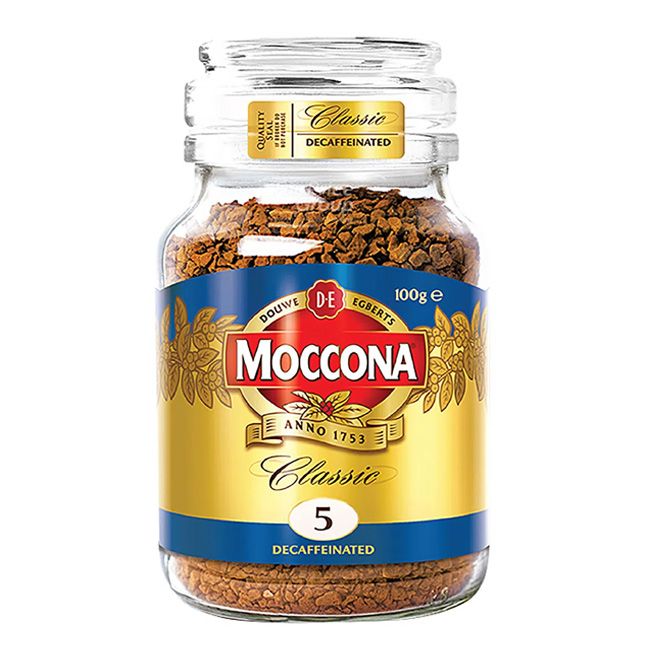 Moccona Classic Decaffeinated 5 Coffee Jar 100Gm