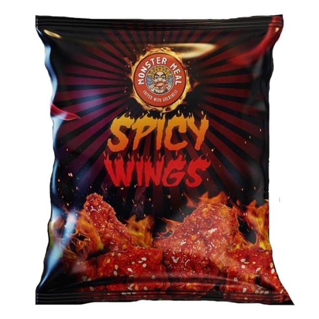 Monster Meal Spicy Chicken Wings 400Gm