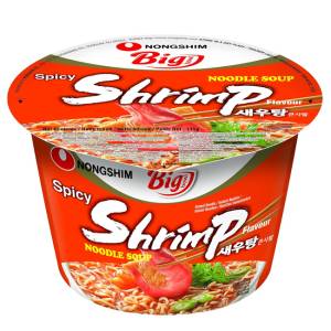 Nongshim Big Bowl Shrimp Flavour Noodles 115Gm