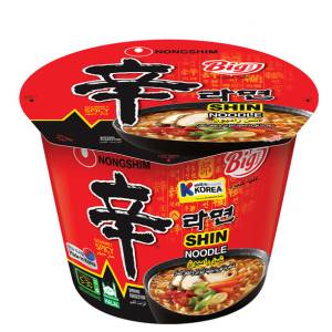 Nongshim Shin Ramyun Bowl Noodles 86Gm