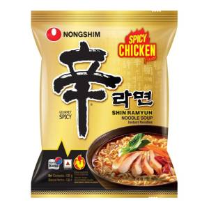 Nongshim Shin Ramyum Spicy Chicken Noodles 120Gm