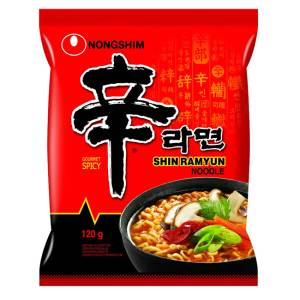 Nongshim Shin Ramyun Noodles 120Gm