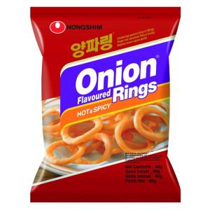 Nongshim Onion Rings Hot & Spicy 40Gm