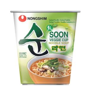 Nongshim Soon Veggie Cup Noodles 67Gm