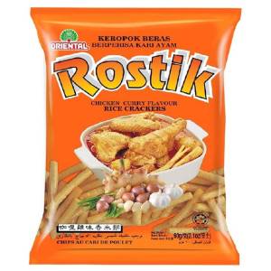 Oriental Rostik Chicken Rice Crackers 60Gm