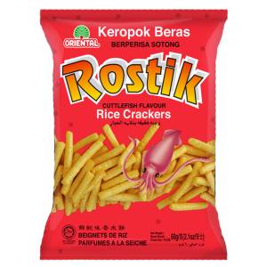 Oriental Rostik Rice Crackers 60Gm